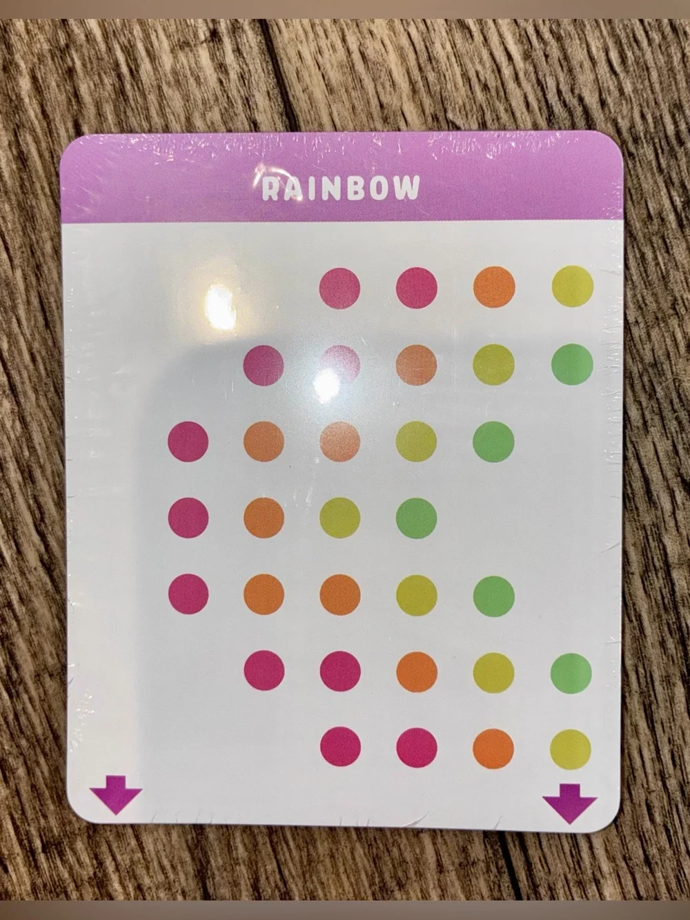 Magnetic Puzzle Game with Yellow Wand - Multicolor Beads